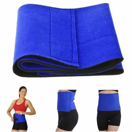 Waist Trimmer Belt Sweat Band Wrap Ab Stomach Weight Loss Fat Burner
