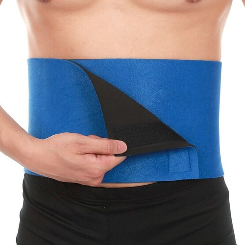 Waist Trimmer Belt Sweat Band Wrap Ab Stomach Weight Loss Fat Burner