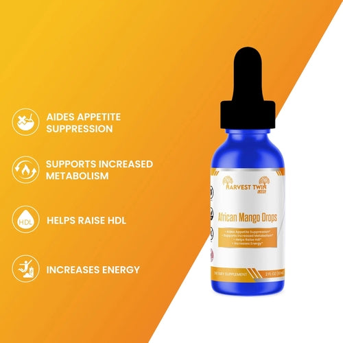 African Mango Drops - Natural Weight Loss Supplement with Metabolism