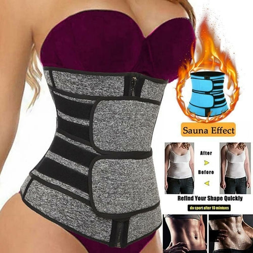 Women’s Waist Trainer for Slim Waist & Tummy Control | Neoprene Waist Trainer Shapewear BeltUS STOCK