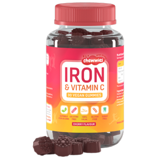 Sugar-Free Vegan Gummies with Iron and vitamin C